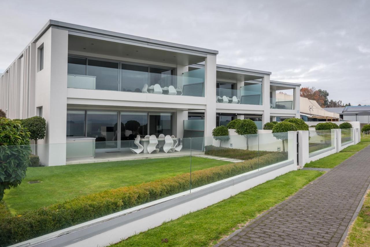 Sacred Waters Taupo Aparthotel Exteriör bild Modern apartment development in Stellenbosch, South Africa